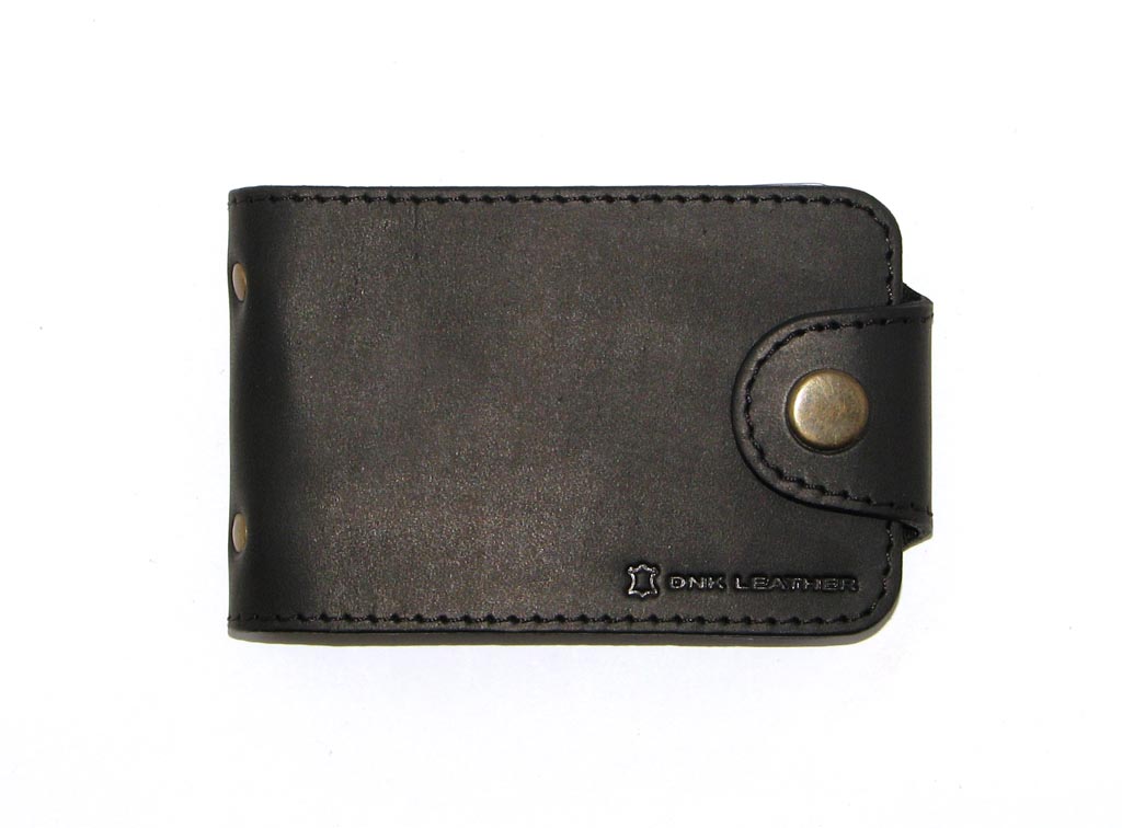 Шкіряна Візитниця DNK Leather Cards-H чорна